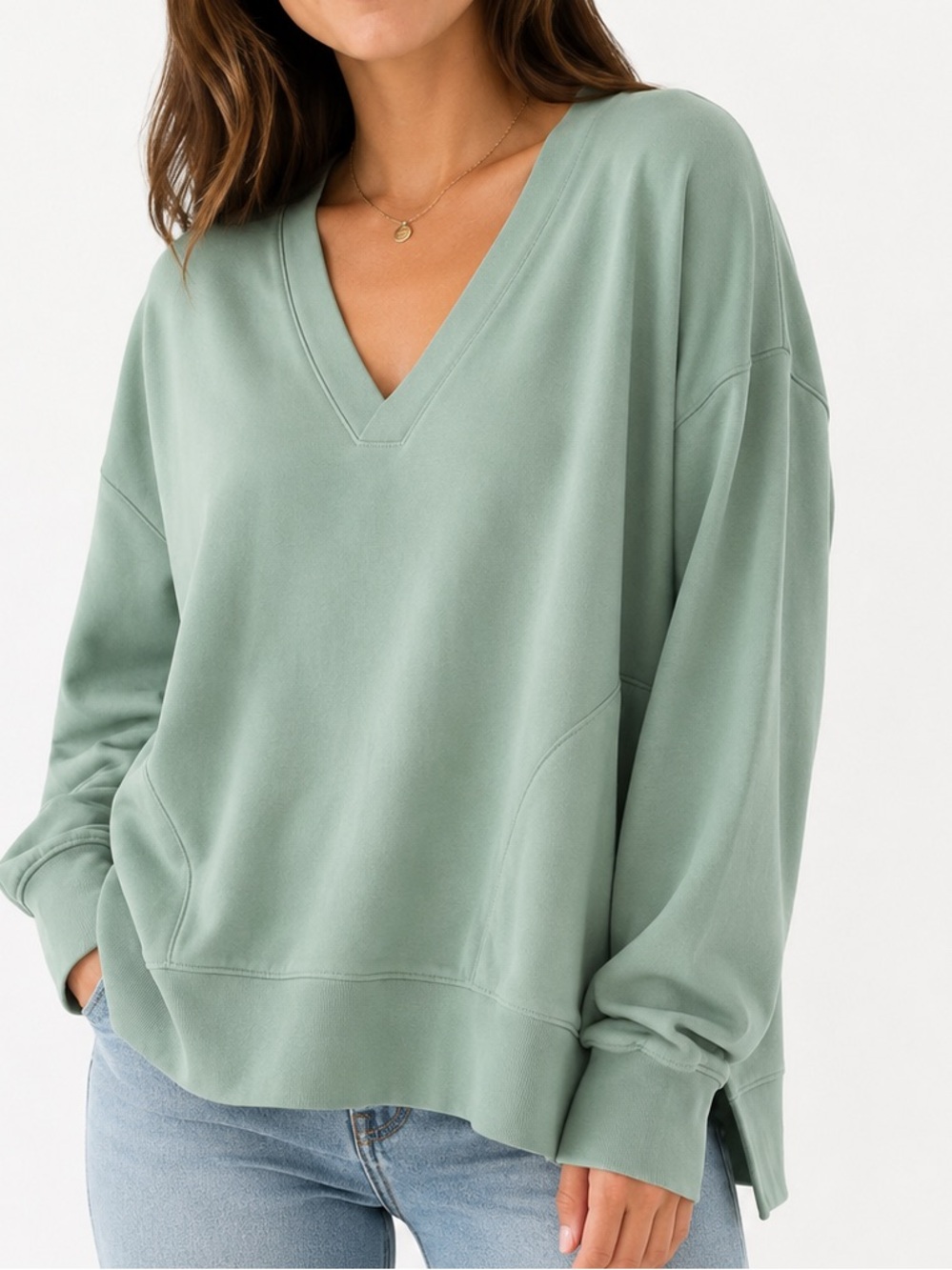Champion Light Mint Crewneck Tee